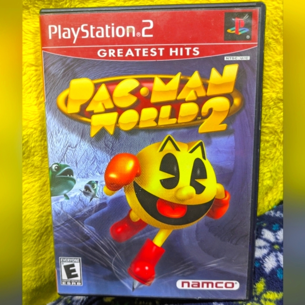 PAC-MAN WORLD 2 | Greatest Hits | Sony PS2 Game In Box | No Manual | GC
